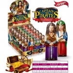 Шоколадови фигури Captain and Pirates с шоколад и играчка