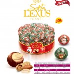 Шоколадови бонбони Santa Lexus с лешников крем 500гр