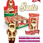 Шоколадови бонбони Santa с бял и тъмен шоколад